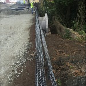 Installation of green slope by GDL at Taylor Wimpey Masterton development in Dunfermline.