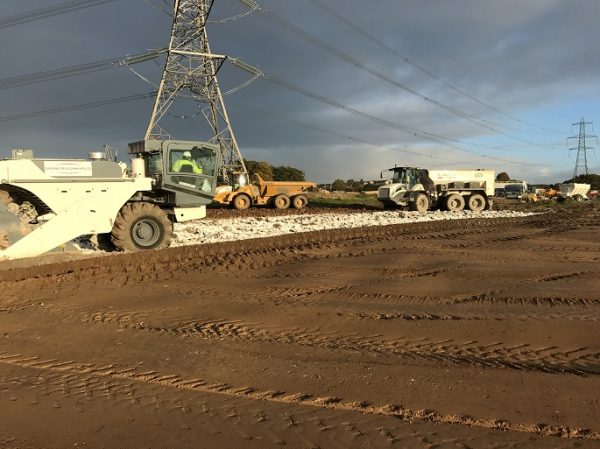 GDL Soil stabilisation in Broomhouse