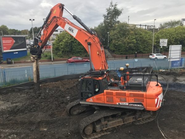 GDL mass mixing rig getting to work in Airdrie.